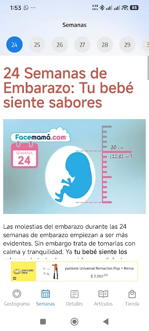 Nuevo Gestograma de Embarazo Screenshot 2