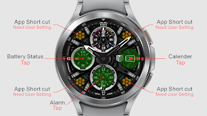 IWF Alluring II watch face for Screenshot 1