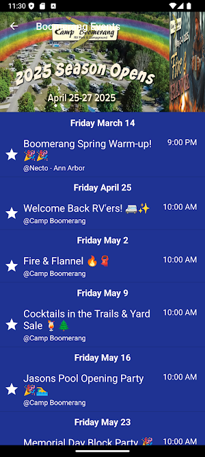 Camp Boomerang Screenshot 1