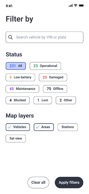 Giravolta Fleet Management Screenshot 3