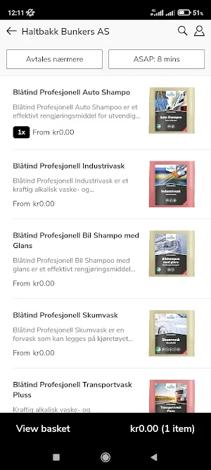 Haltbakk Bunkers AS Screenshot 1