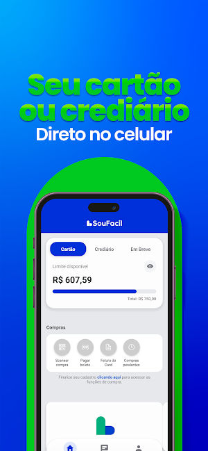 SouFacil: Cartão e Crediário Screenshot 0