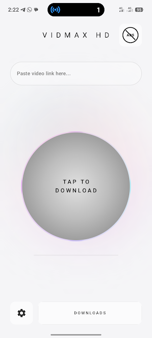 VidMax HD-All Video Downloader Screenshot 1