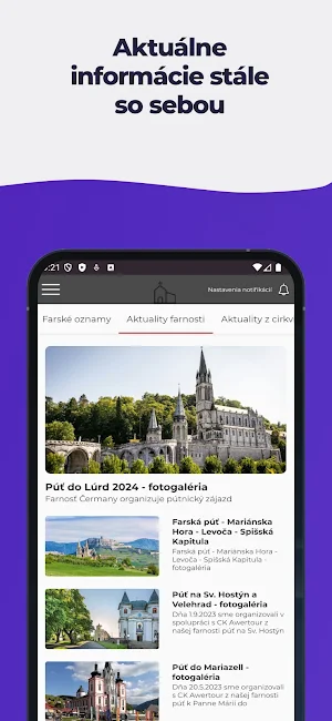 Farnosť Čermany Screenshot 1