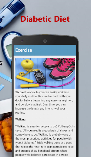 Diabetic diet Screenshot 2
