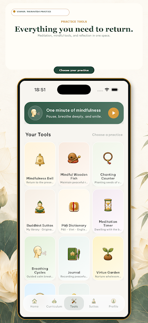 Vihara: Theravāda Practice Screenshot 2