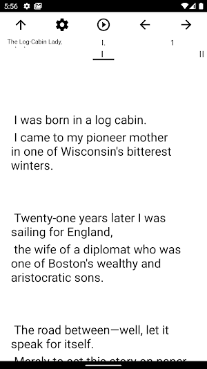 Book, The Log-Cabin Lady, An A Screenshot 1