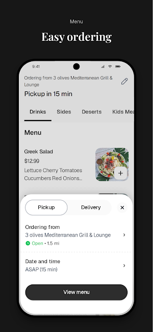 3 Olives Mediterranean Grill Screenshot 2