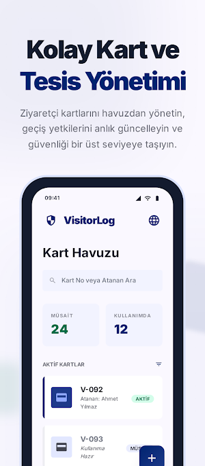 VisitorLog - Ziyaretçi Defteri Screenshot 2