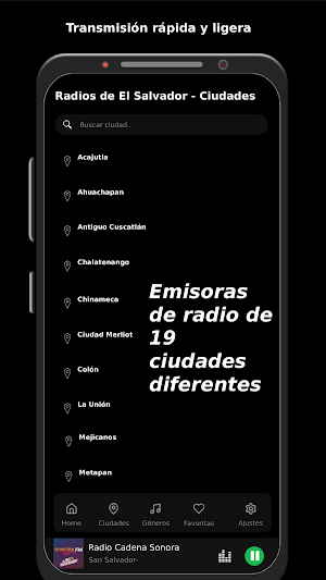 Radios de El Salvador Screenshot 1