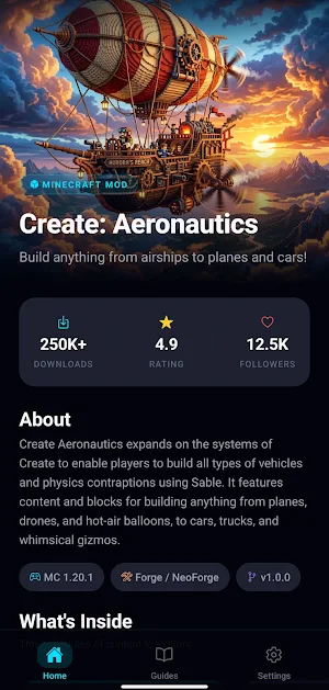 Create Aeronautics Mod Screenshot 0