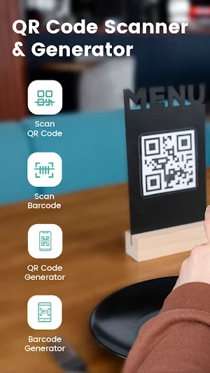 QR Code Scanner & Generator Screenshot 1