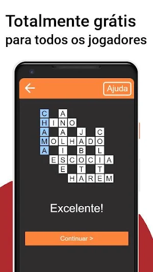 Palavras Cruzadas em Português (gratis) Screenshot 2