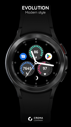 Evolution Watch Face Screenshot 0