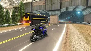 Bike VS Bus Free Racing Games – New Bike Race Game Screenshot 0