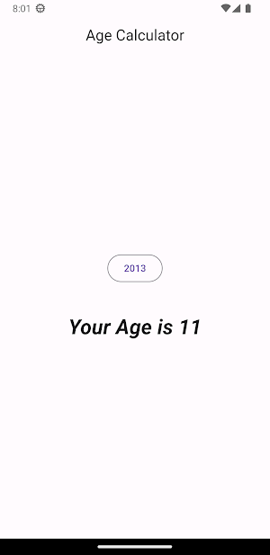 Age Calculator Screenshot 3