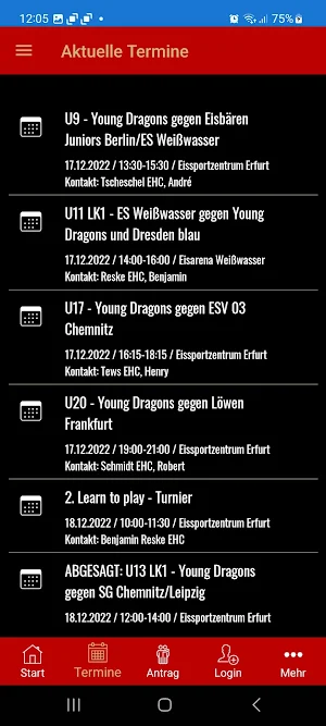 EHC Erfurt Screenshot 2