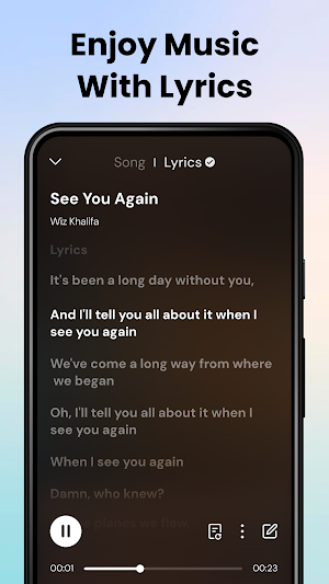 Music Player & MP3 Player Screenshot 3