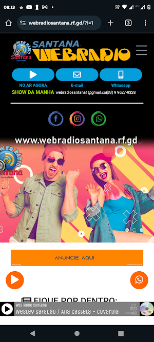 Web Rádio Santana Screenshot 3