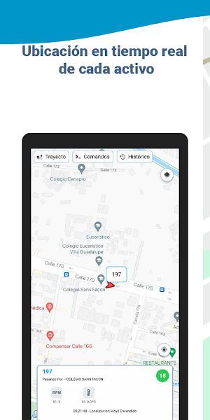 Rastrack GPS Screenshot 1