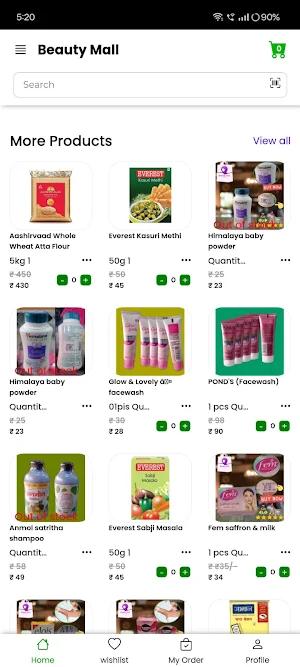 Beauty Mall Screenshot 2