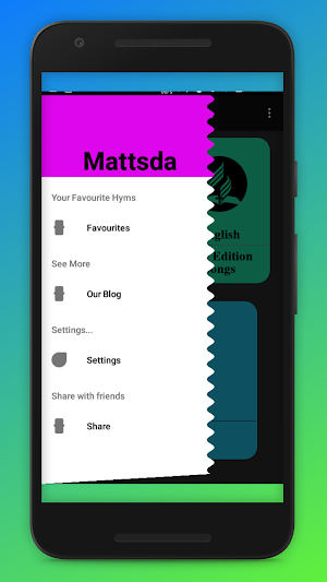 MATTISDA Hymnal book Screenshot 1