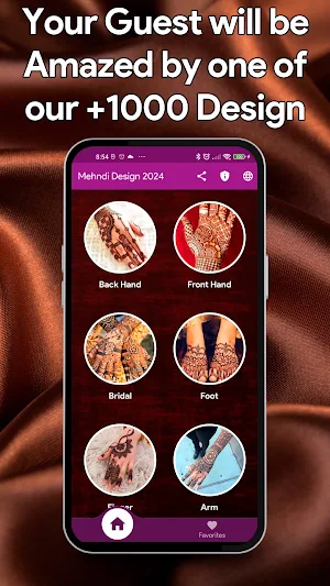 Mehndi Design Simple App 2024 Screenshot 0