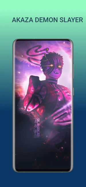 Akaza Demon Slayer Wallpaper Screenshot 2