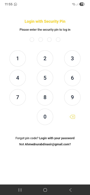 Mobile Remit Screenshot 1