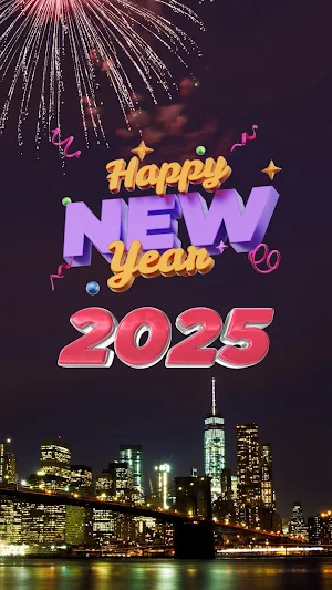 Happy New Year 2025 Screenshot 1