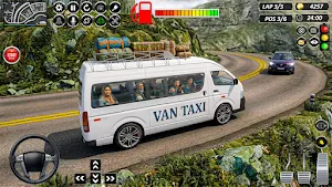 City Van Driving Sim Bus Game Screenshot 3