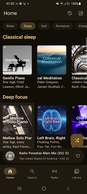 Tuner Radio - Mp3 player Screenshot 0