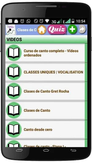 CLASES DE CANTO Screenshot 2