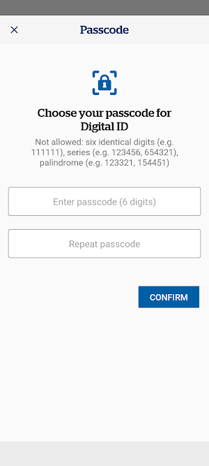 Handelsbanken Digital ID Screenshot 1