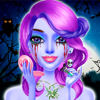 Halloween Makeup Salon Game