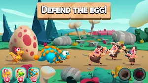 Dinos vs Warriors Screenshot 0