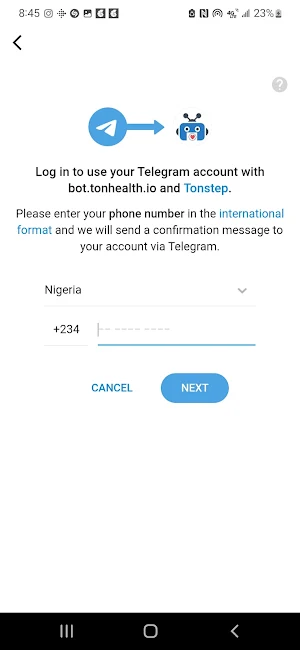 TON Health Screenshot 3
