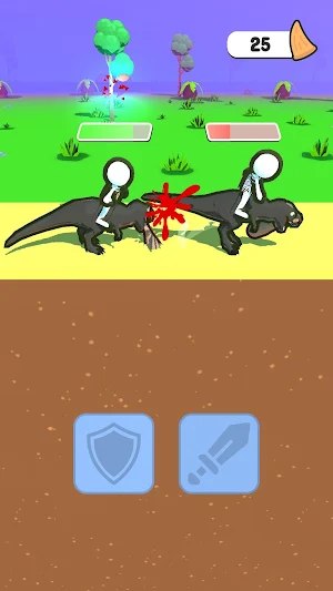 Merge Dino Fighting Screenshot 0