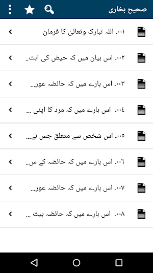 Sahih Bukhari Urdu Offline and Free Screenshot 2