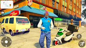 Pizza Delivery Simulator Game Screenshot 0