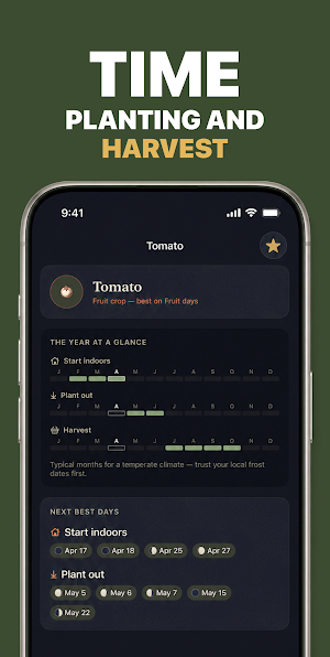 Lunar Gardening Calendar Screenshot 3