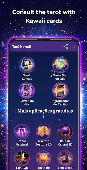Kawaii Tarot Screenshot 0