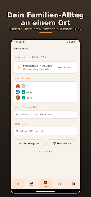 OrgaFuchs – Schichtplaner Screenshot 0