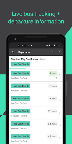Here East Shuttle Screenshot 2