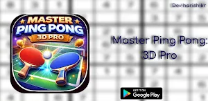 Master Ping Pong: 3D Pro Screenshot 0