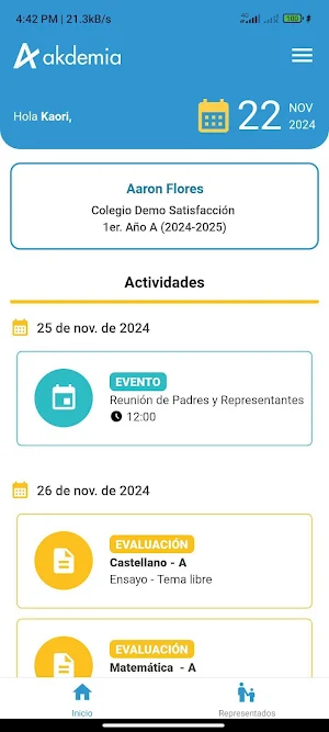 Akdemia Mobile Screenshot 1