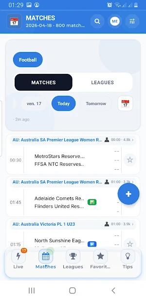Scorena – LiveScores & AI Tips Screenshot 3