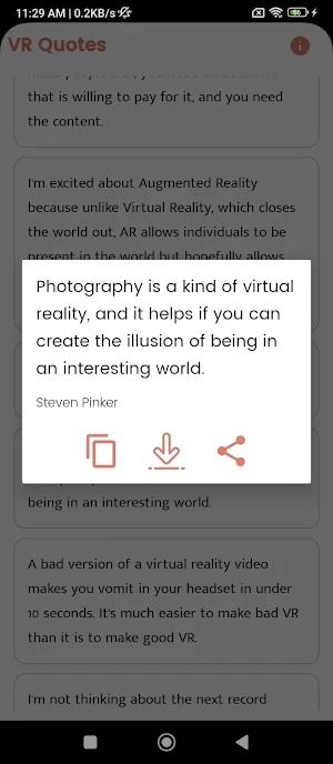 VR Quotes and Sayings Screenshot 2