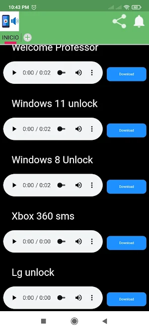 Tonos desbloqueo de pantalla Screenshot 3