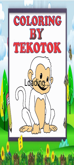 Monkey Coloring Screenshot 0